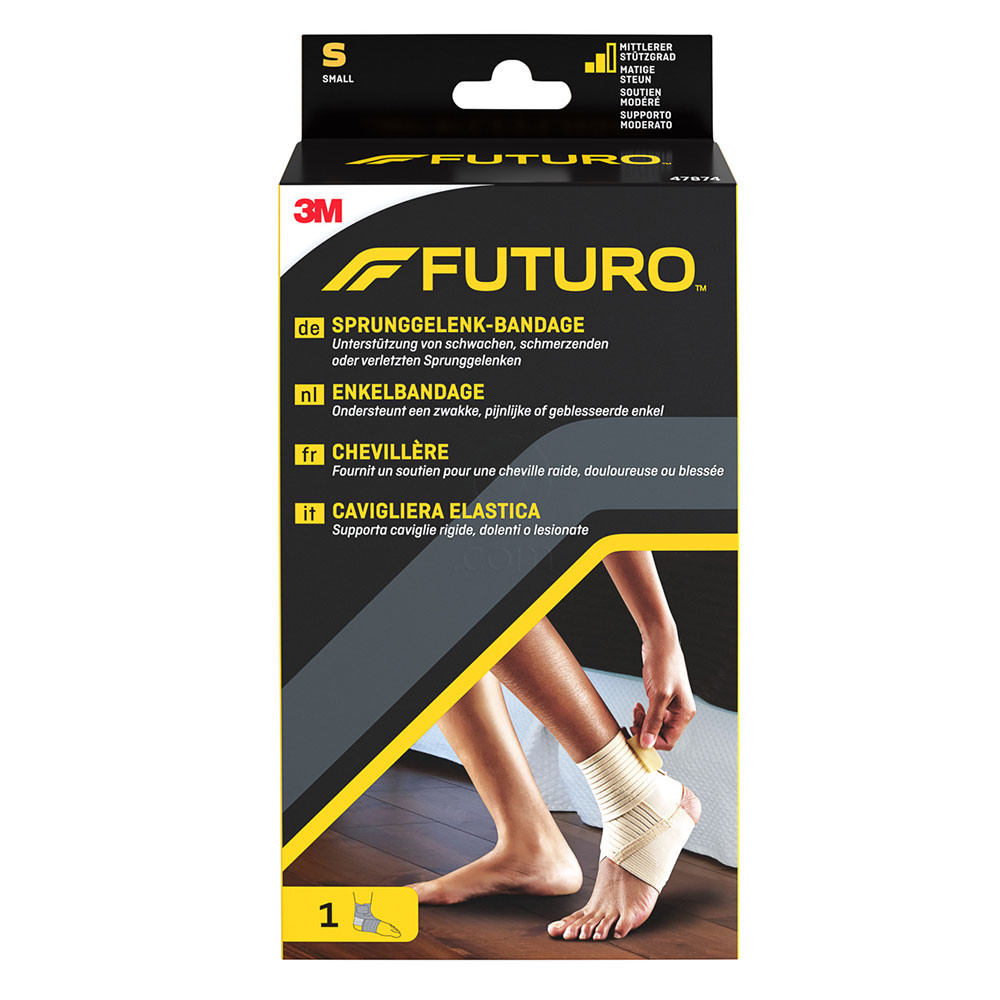 Futuro, bandaža za gleženj - bež S (1 bandaža)
