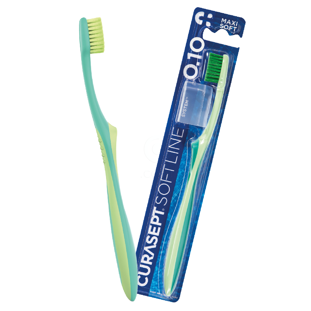 Curasept Softline Maxi Soft 0.10, zobna ščetka (1 kos)