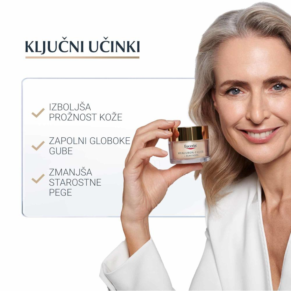 Eucerin Hyaluron-Filler + Elasticity dnevna krema - ZF15 (50 ml)