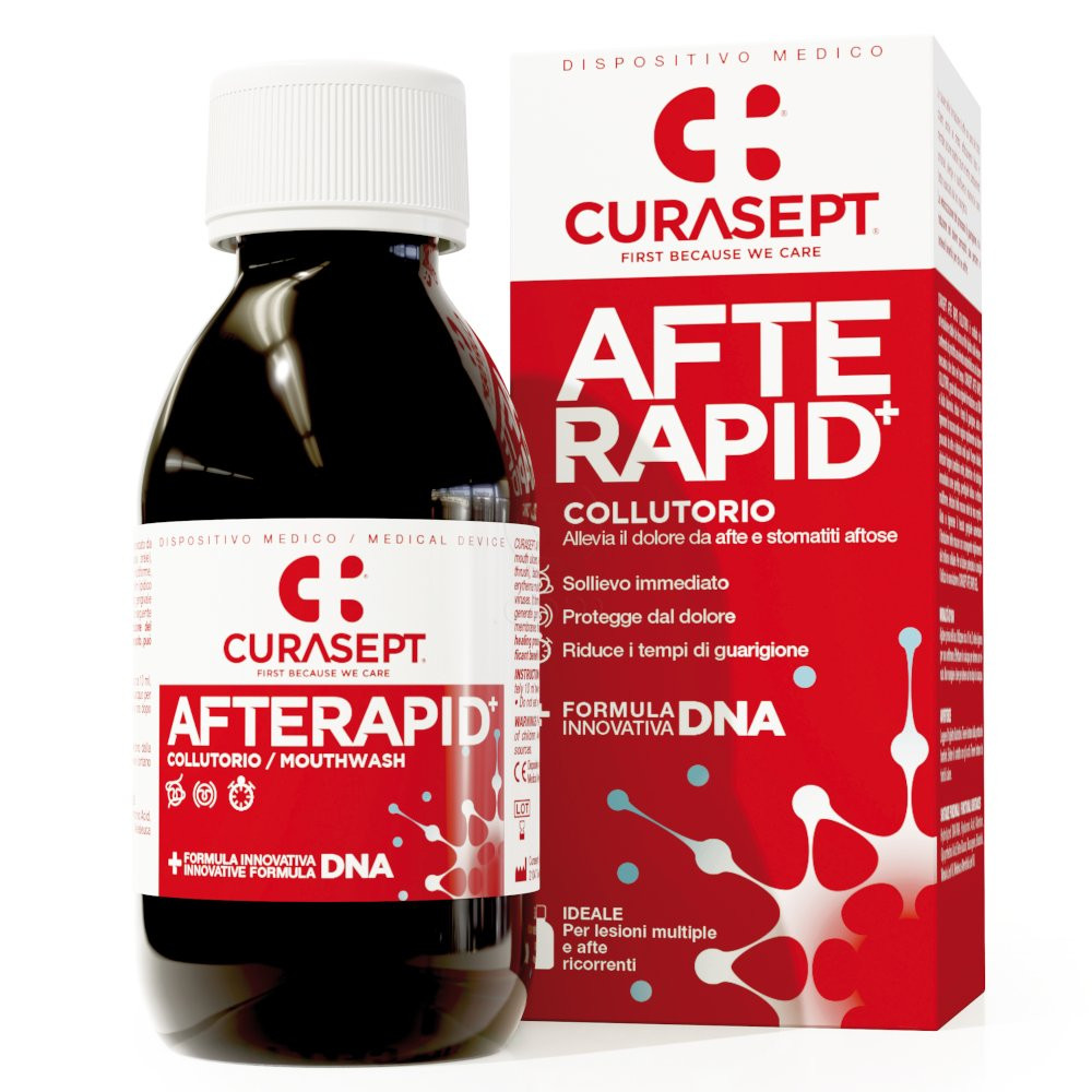 Curasept Afterapid+, usta voda (125 ml)