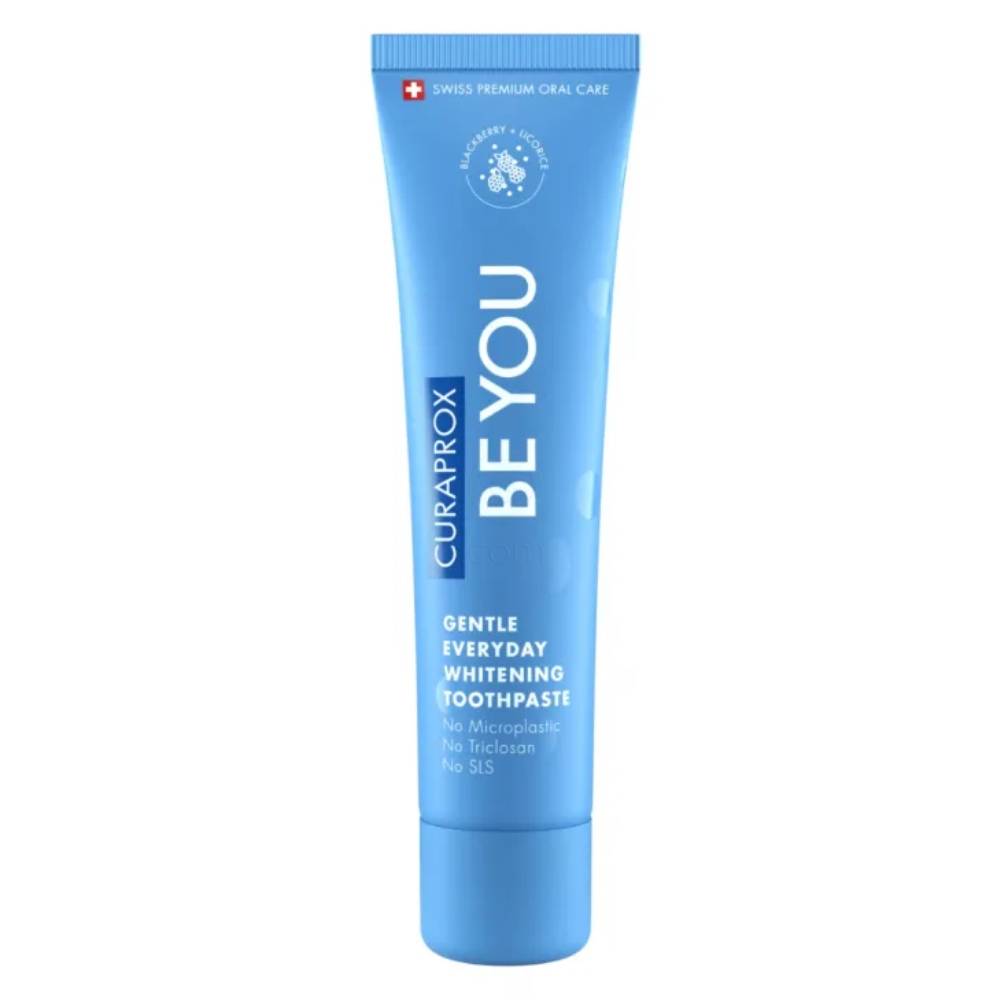 Curaprox [Be You.], robida in sladki koren - belilna zobna pasta  (60 ml)