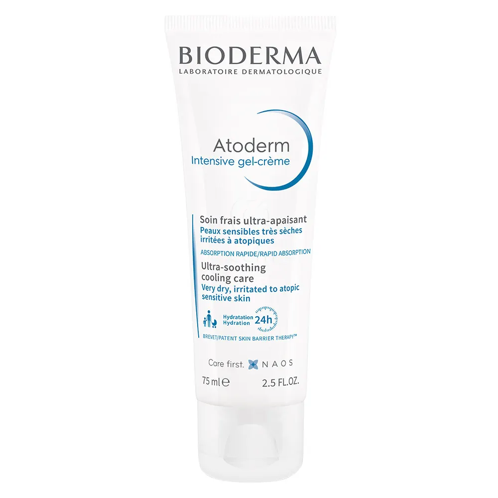 Bioderma Atoderm Intensive, izjemno pomirjujoča osvežilna gel-krema (75 ml)