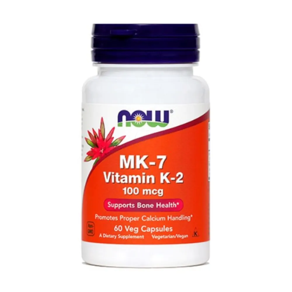 Vitamin K-2 - MK-7 NOW, kapsule (60 kapsul)