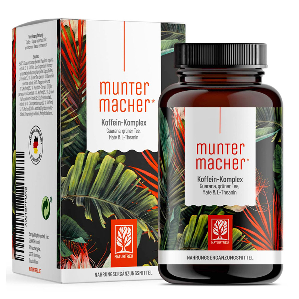 Naturtreu Kofeinski kompleks, kapsule (120 kapsul)