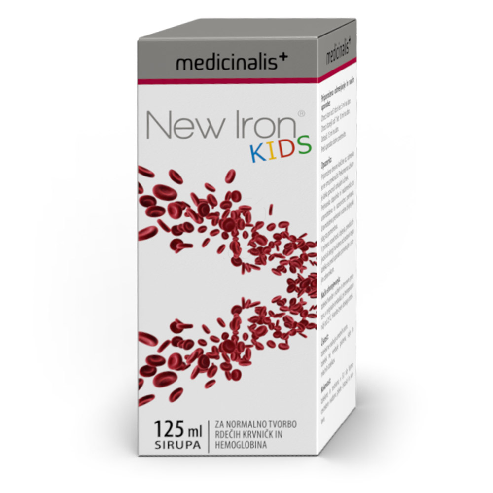 New Iron Kids, raztopina (125 ml)