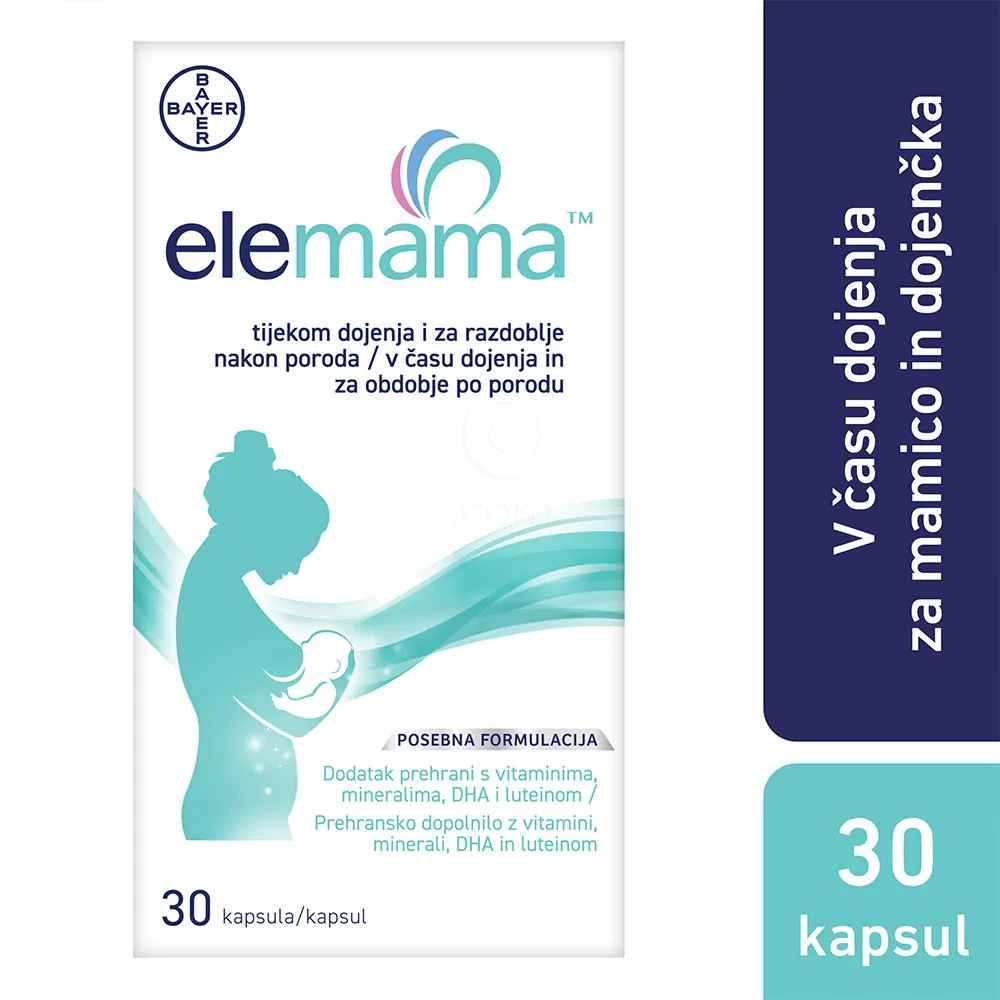 Elemama, kapsule (30 kapsul)