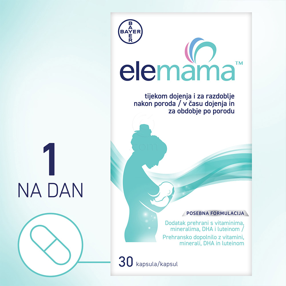 Elemama, kapsule (30 kapsul)