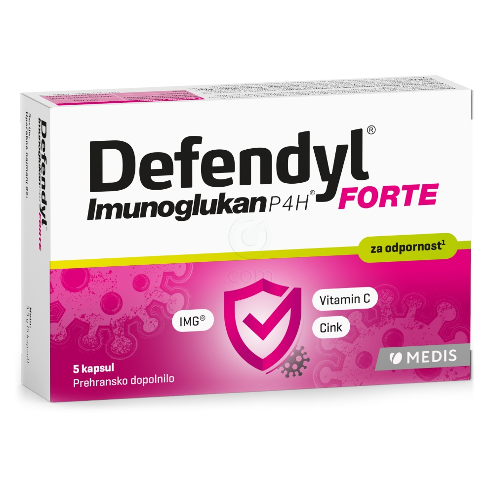 Defendyl-Imunoglukan P4H Forte, kapsule (5 kapsul)