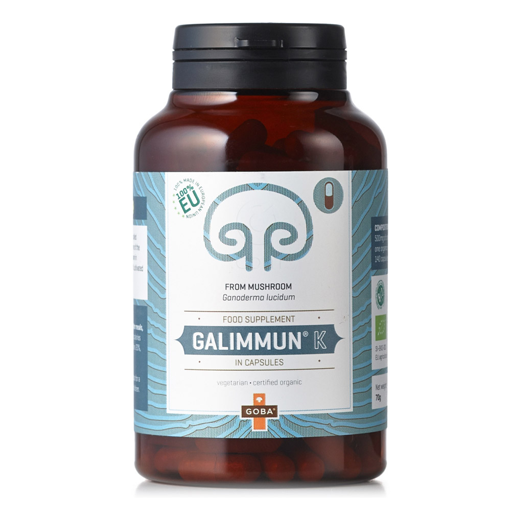 Goba Galimmun, prah v kapsulah (140 kapsul)