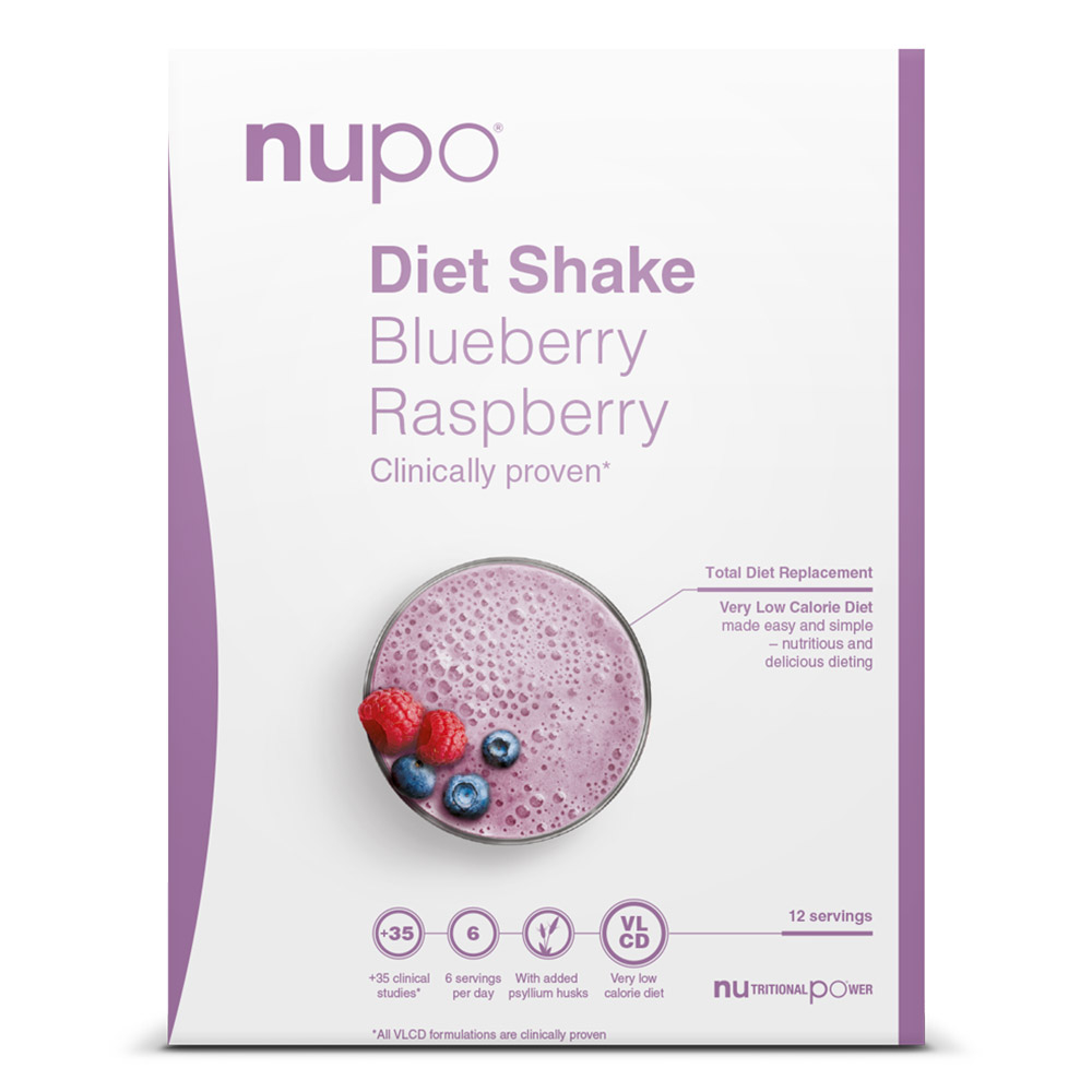 Nupo Dietni Shake, Borovnica in Malina (12 obrokov)