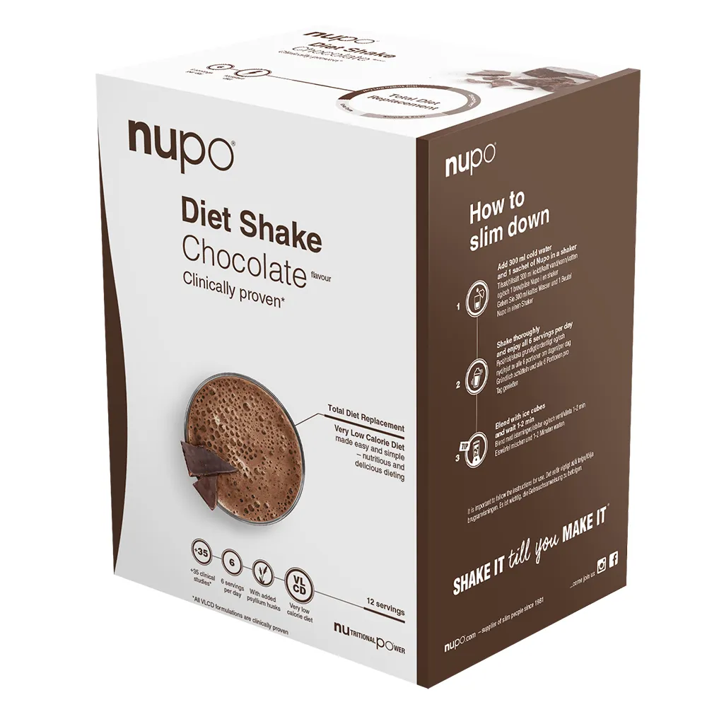 Nupo Dietni Shake, Čokolada (12 obrokov)