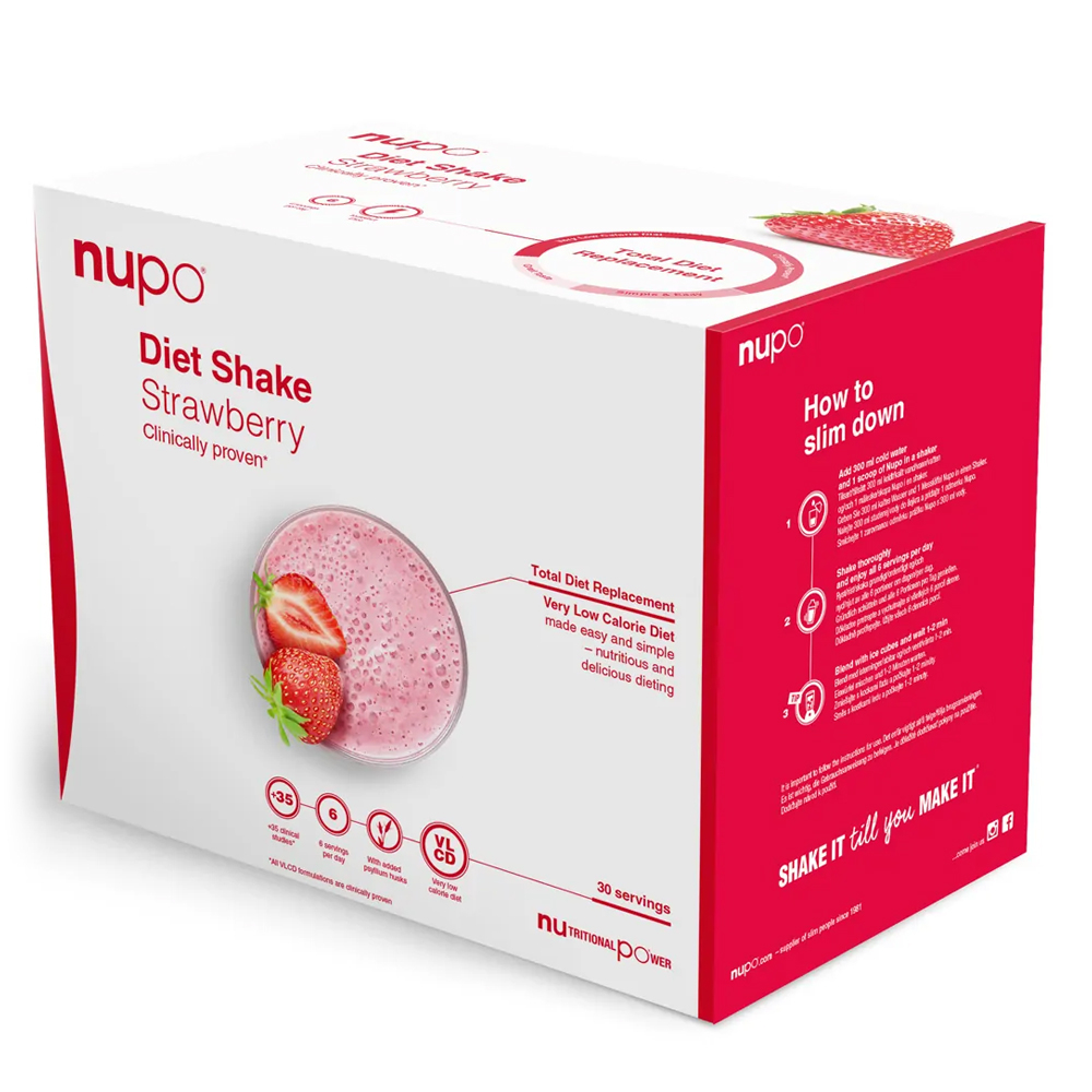 Nupo Dietni Shake Value Pack, Jagoda (30 obrokov)