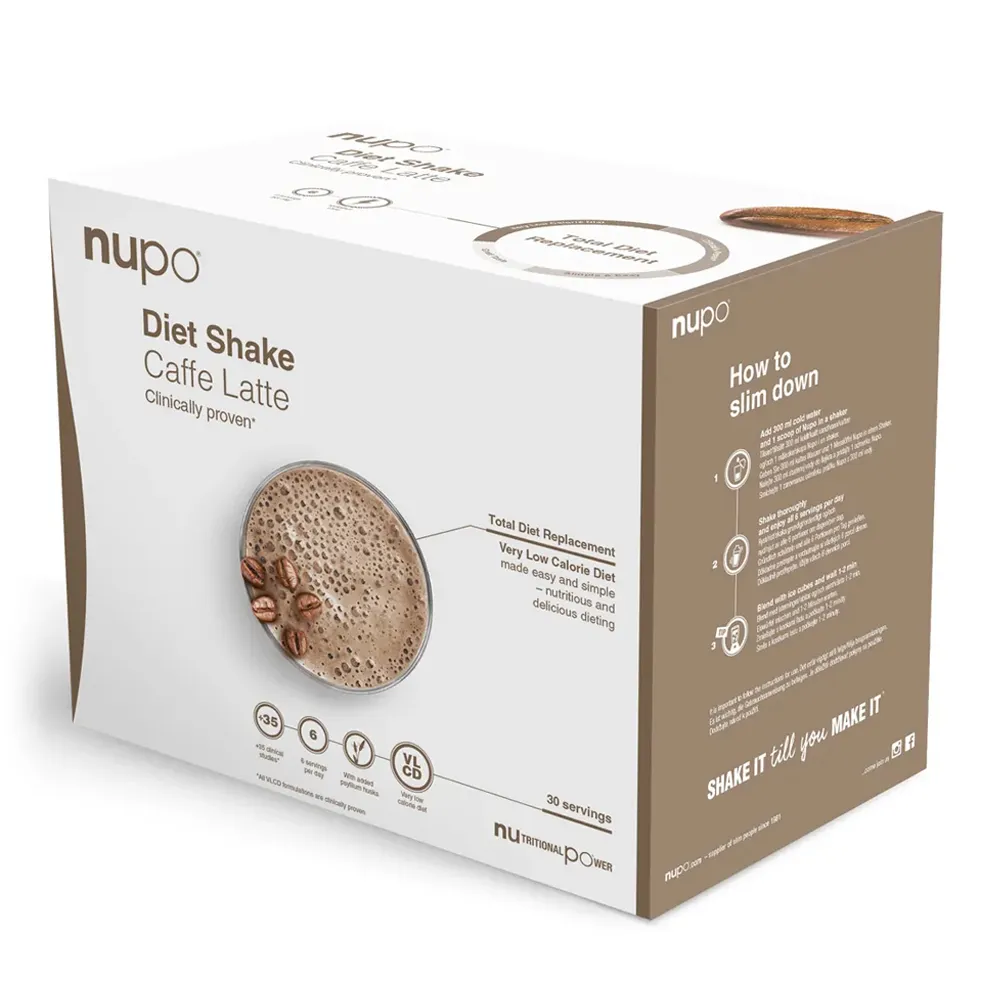Nupo Dietni Shake Value Pack, Bela Kava (30 obrokov)