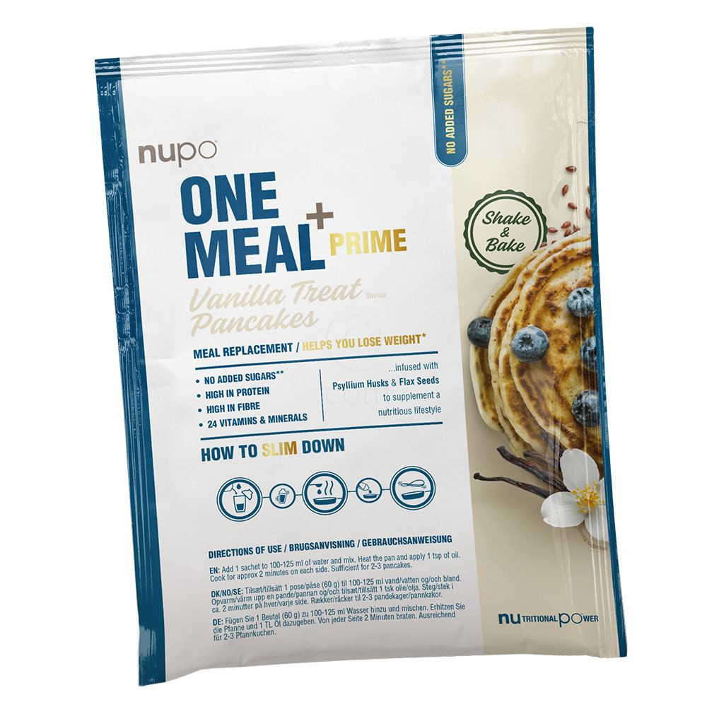 Nupo One Meal + Prime, palačinke (15 x 60 g)
