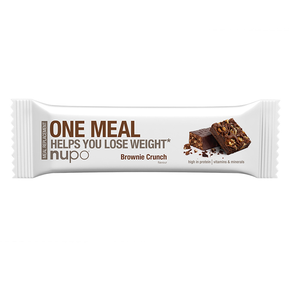 Nupo One Meal, ploščica za nadomestitev obroka - Brownie Crunch (15 x 60 g)