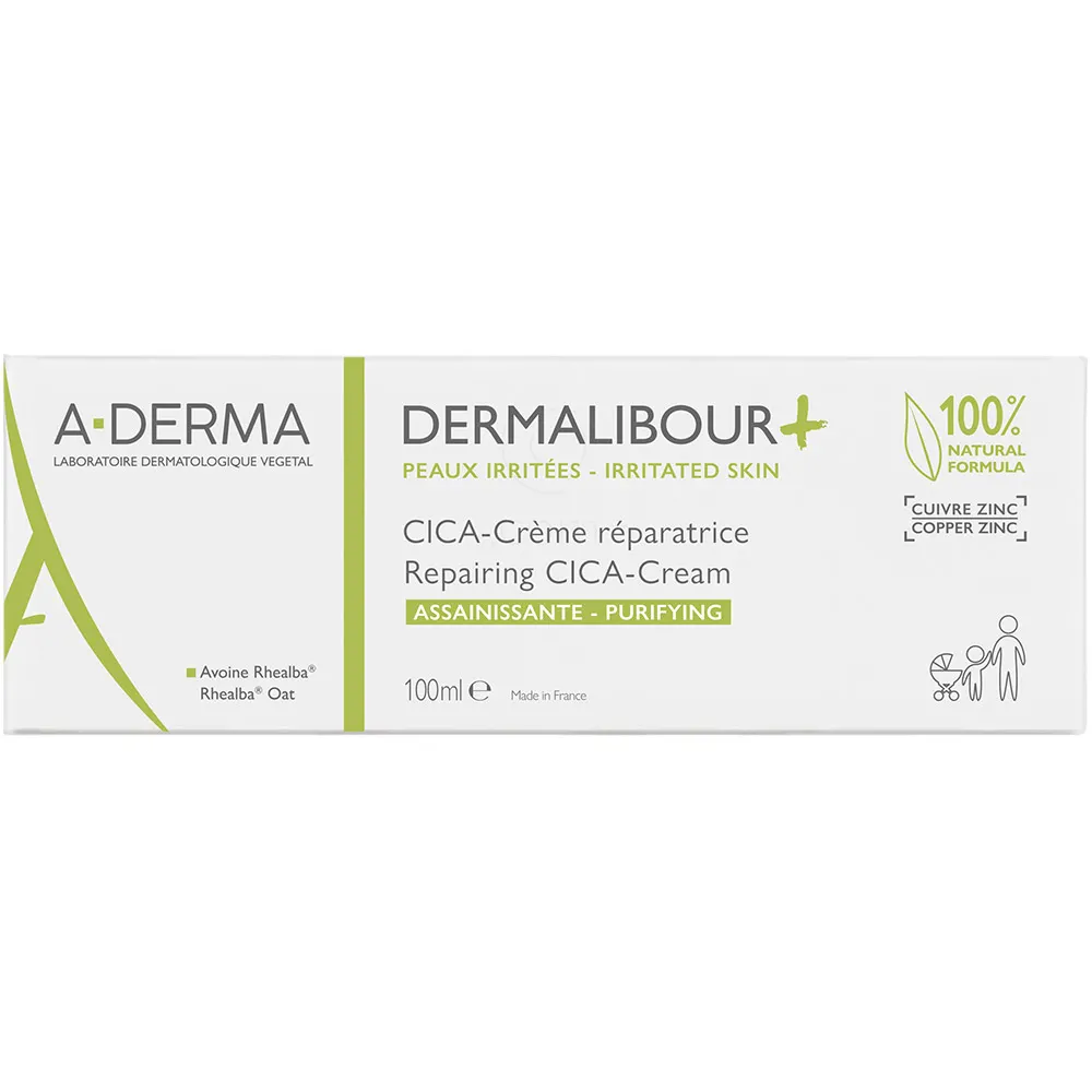 A-Derma Dermalibour +, obnavljajoča CICA-krema (100 ml)