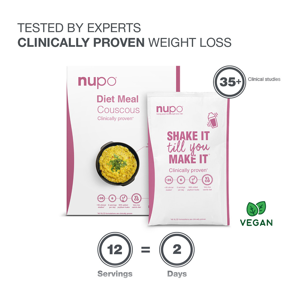 Nupo dietni topli obrok, Kuskus - Vegan (10 obrokov)