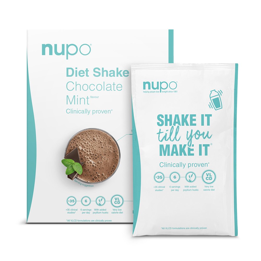 Nupo Dietni Shake, Čokoladna Meta - Vegan (10 obrokov