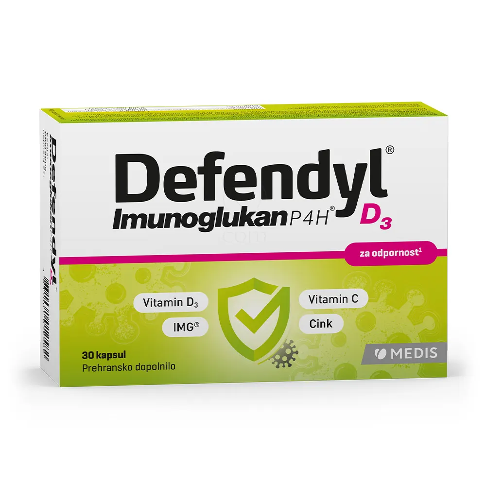 Defendyl-Imunoglukan P4H D3, kapsule (30 kapsul)