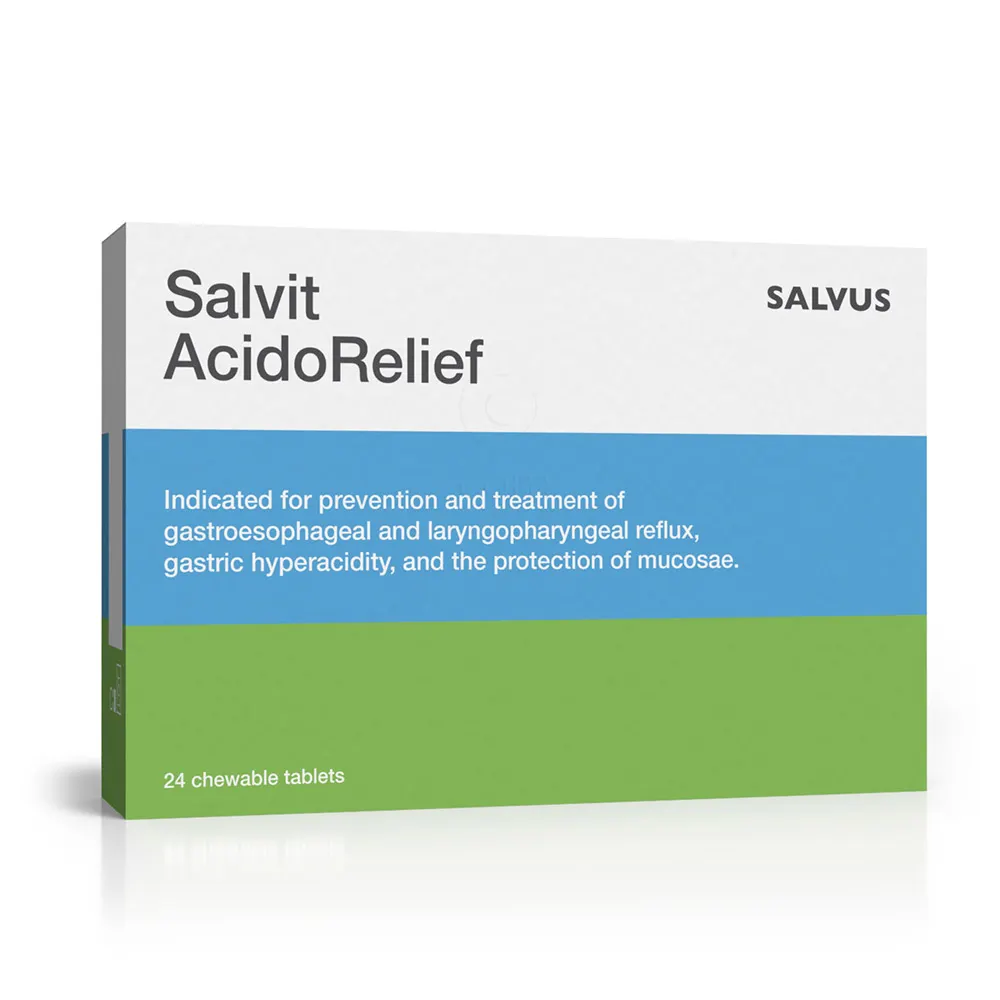 Salvit AcidoRelief, žvečljive tablete (24 tablet)