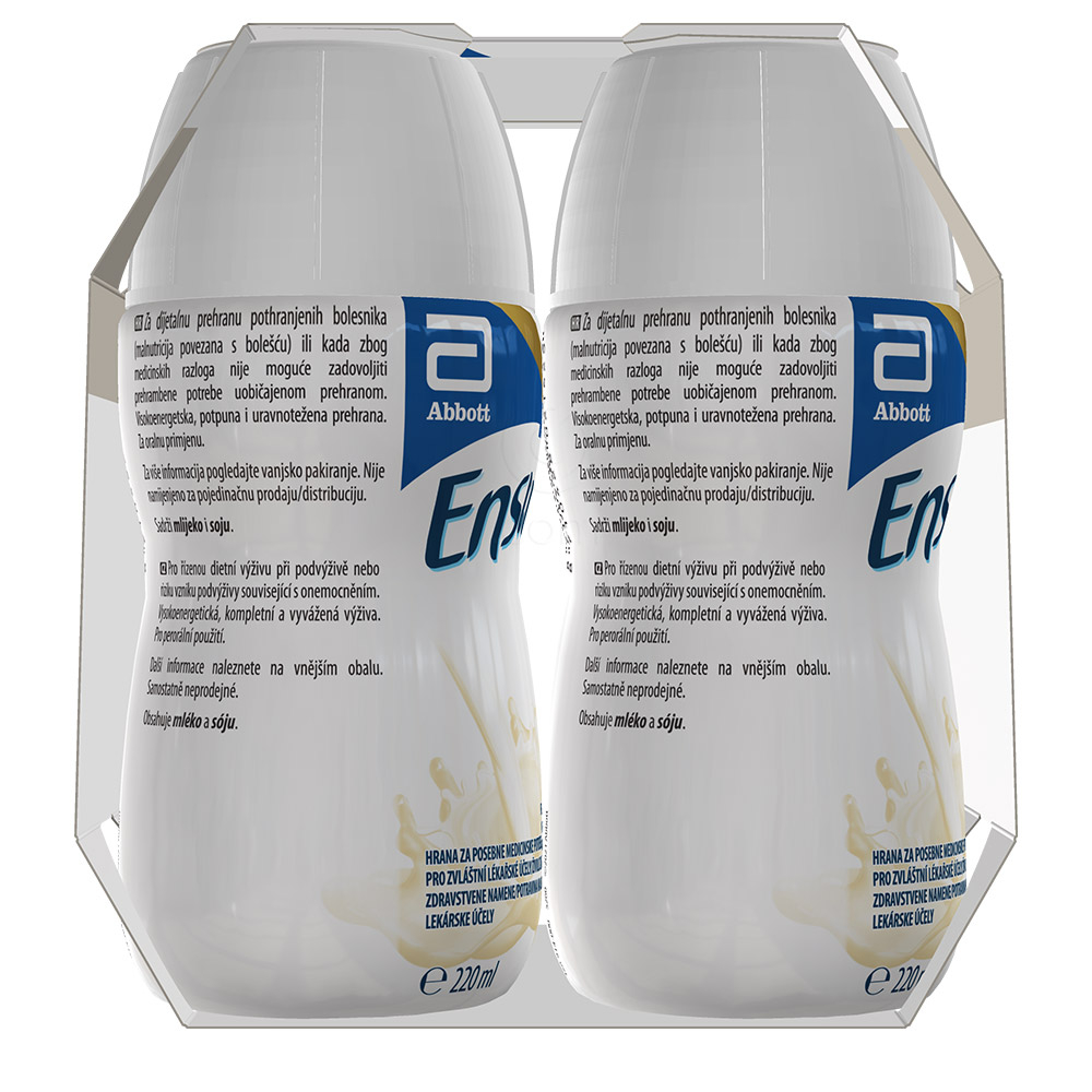 Ensure Plus, vanilija (4 x 220 ml)