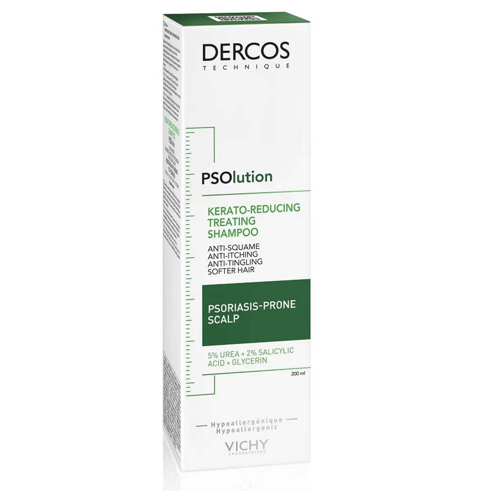 Vichy Dercos PSOlution, šampon za lasišče, nagnjeno k luskavici (200 ml)