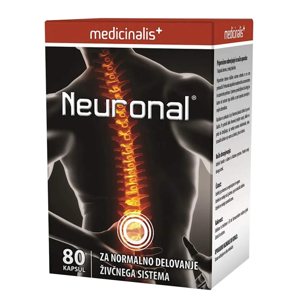 Neuronal Medicinalis+, kapsule (80 kapsul)