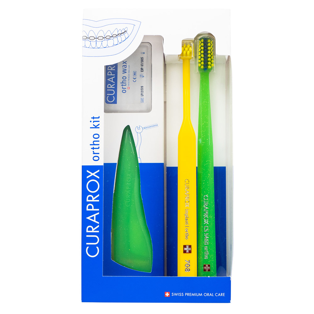 Curaprox Ortho kit, ortodontski komplet v škatli (1 komplet)
