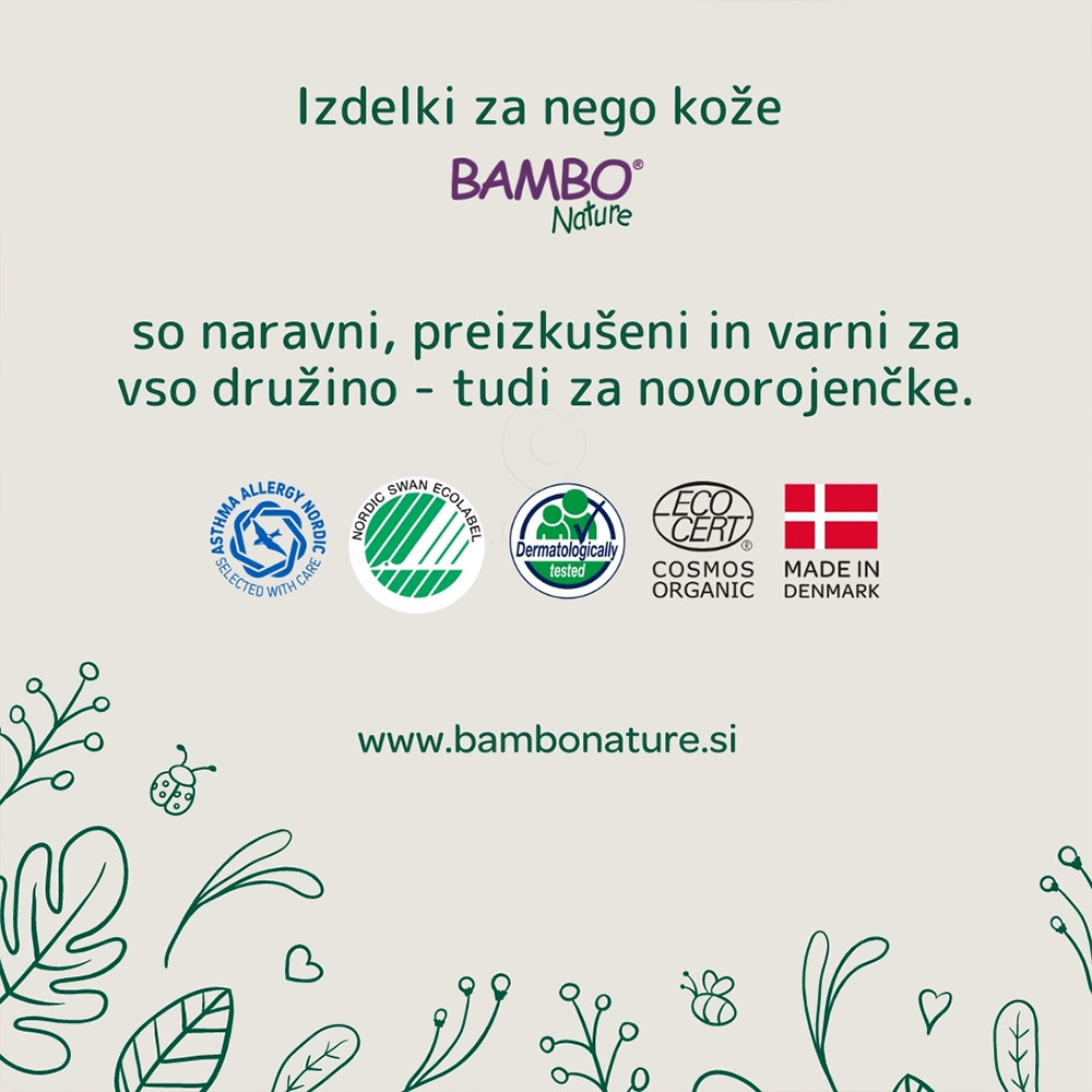 Bambo Nature, pomirjujoča krema (100 ml)