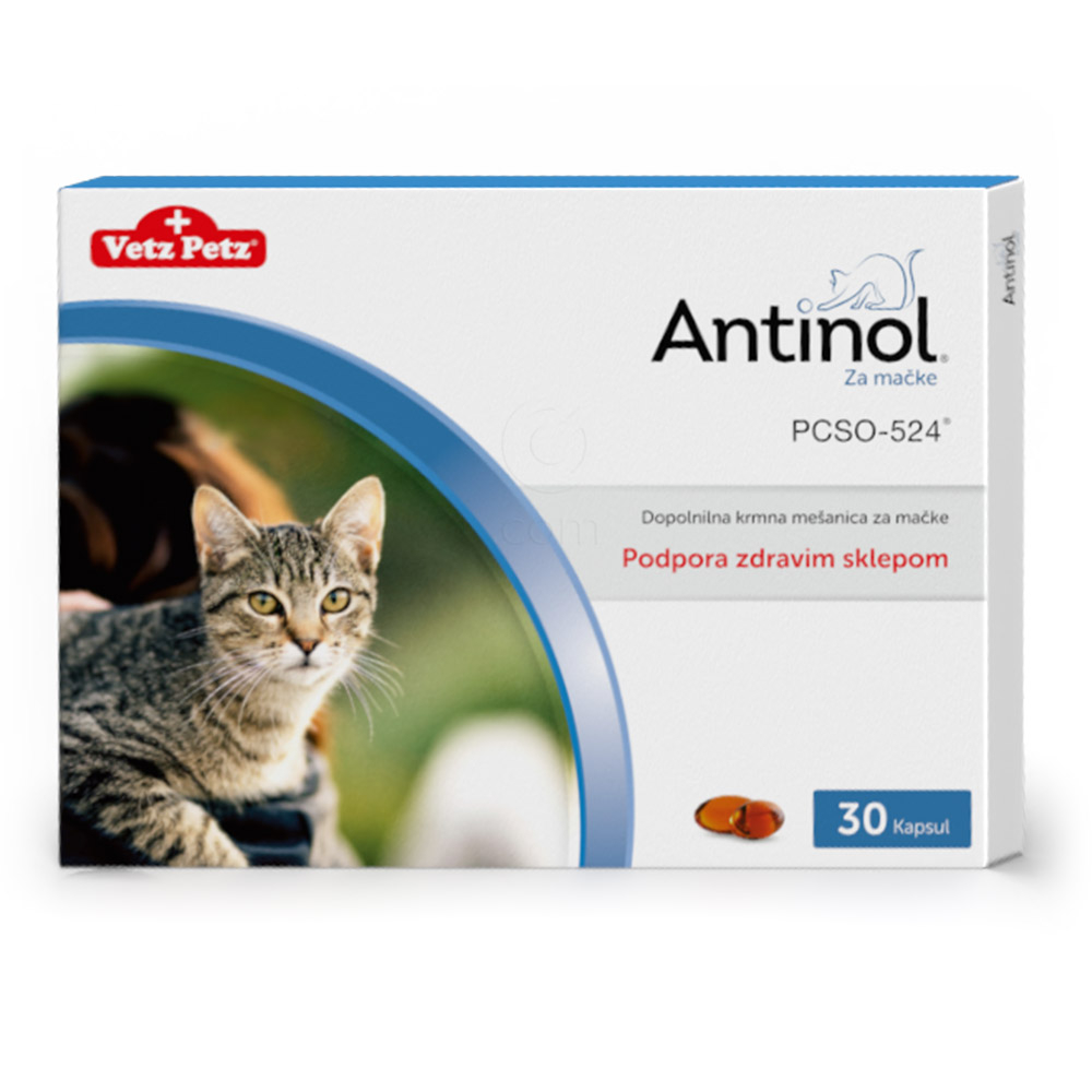 Antinol za mačke Vetz Petz, kapsule (30 kapsul)