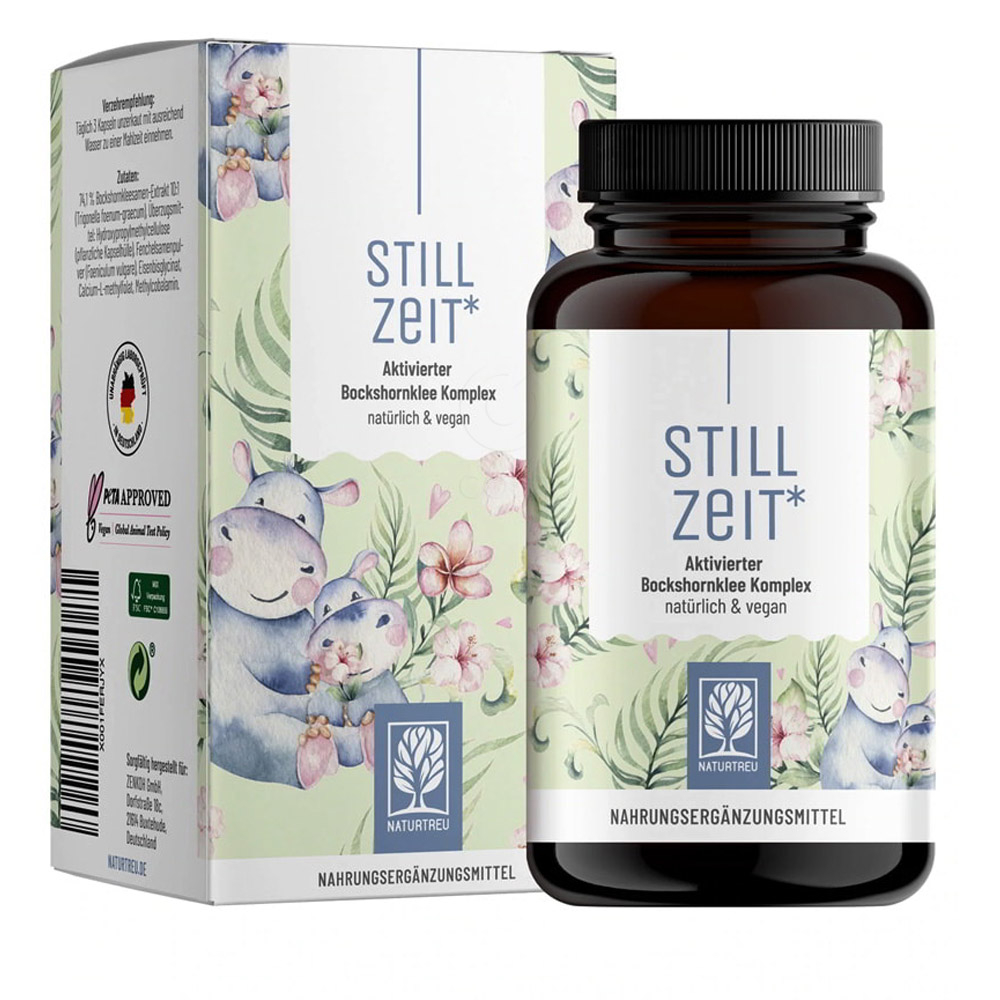 Naturtreu Sinergija za čas dojenja, kapsule (90 kapsul)