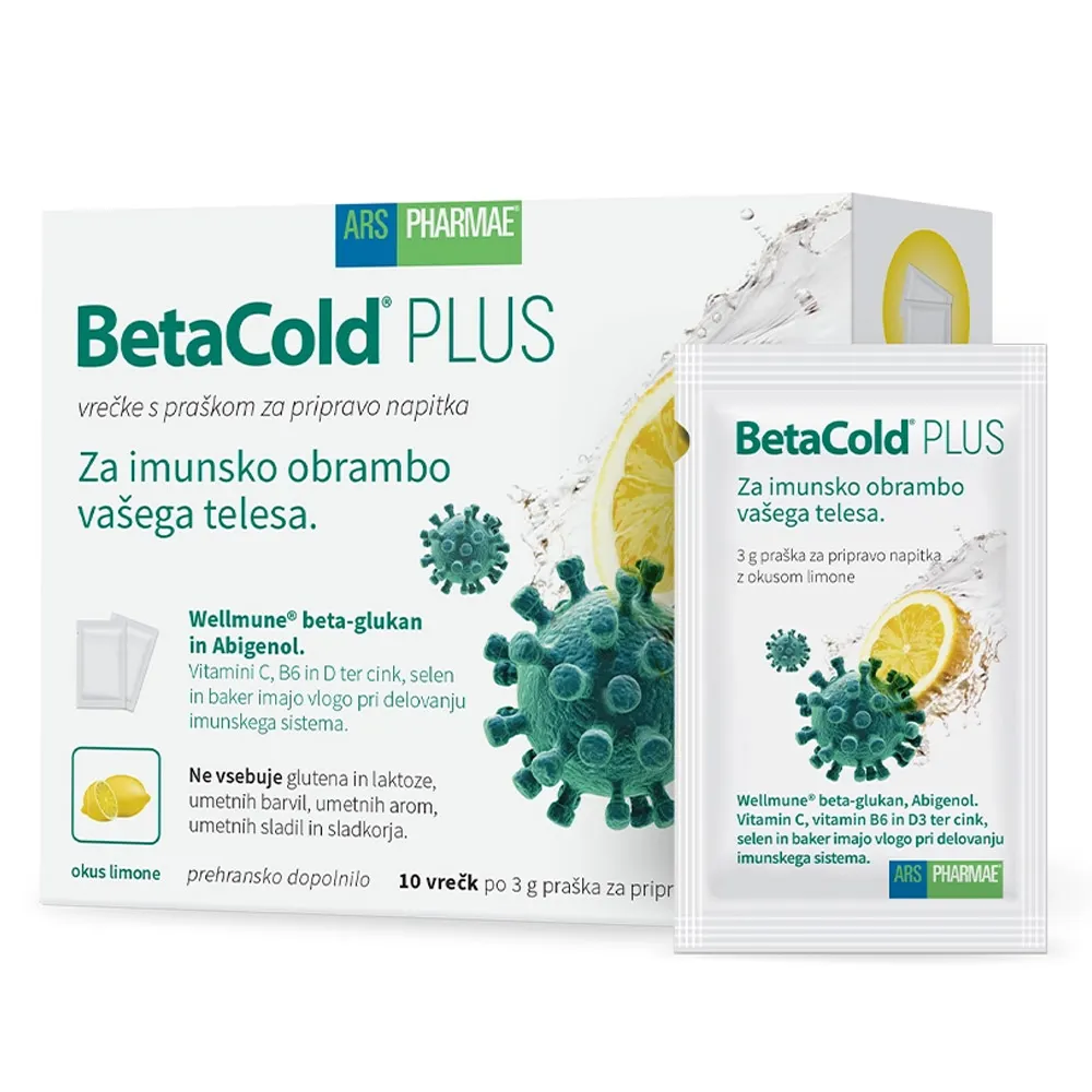 BetaCold PLUS Ars Pharmae, vrečke (10 x 3 g)
