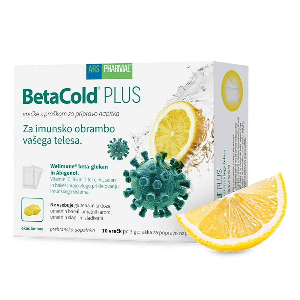 BetaCold PLUS Ars Pharmae, vrečke (10 x 3 g)