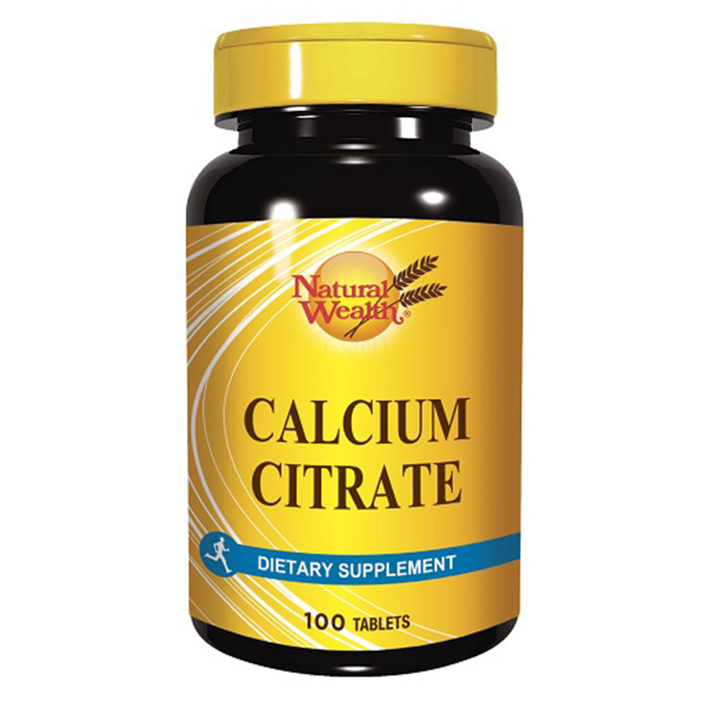 Natural Wealth Kalcijev citrat, tablete (100 tablet)