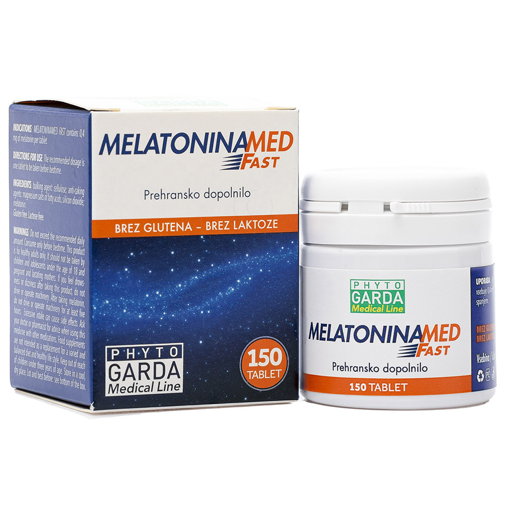 MelatoninaMed Fast Phytogarda, tablete (150 tablet)