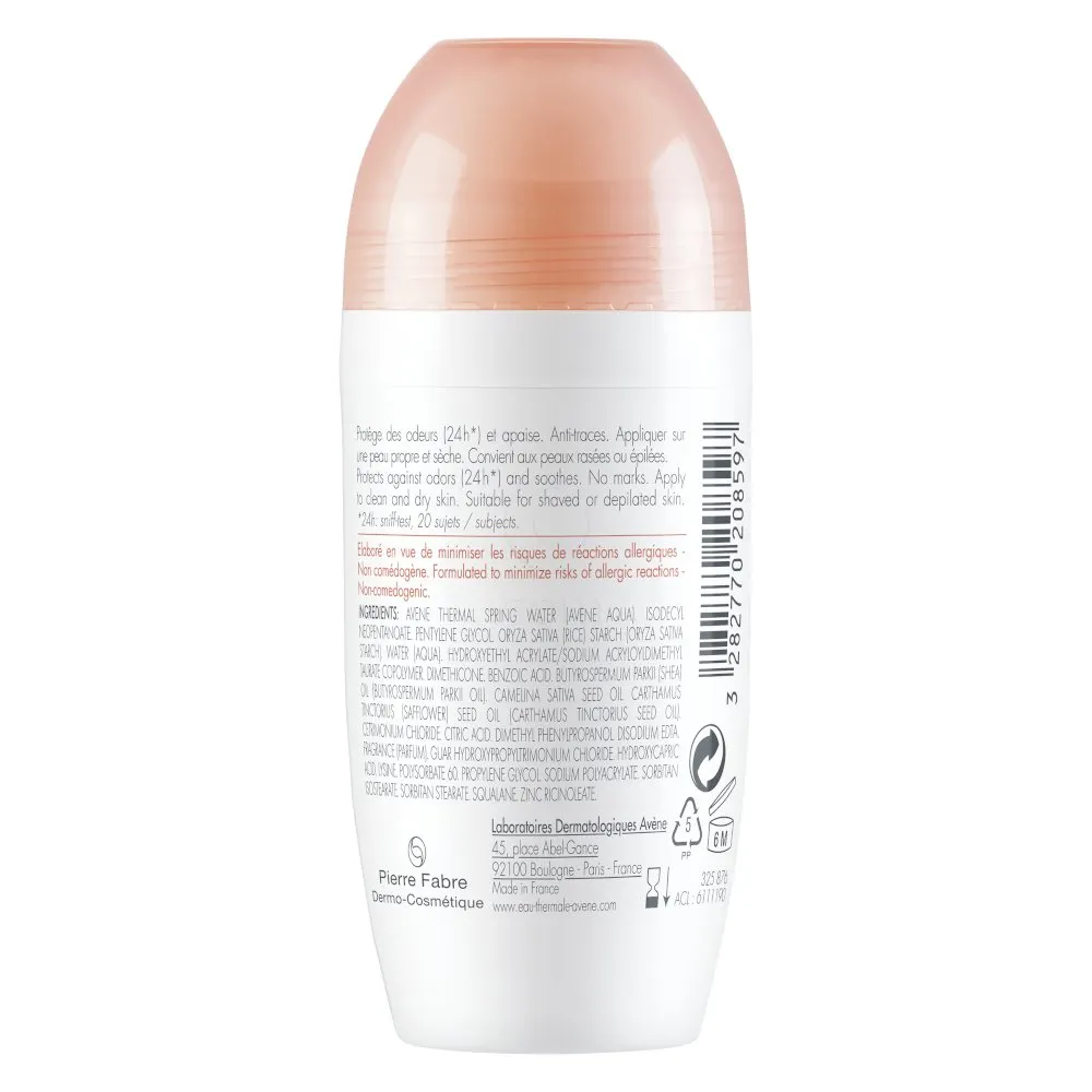 Eau Thermale Avene Body 24-urni deodorant, roll-on (50 ml)