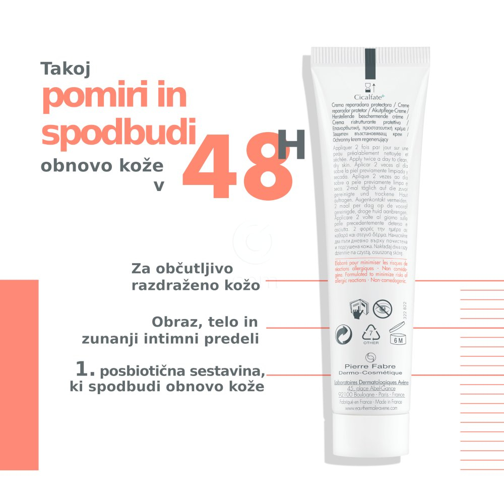 Avene Cicalfate, krema za roke (100 ml)