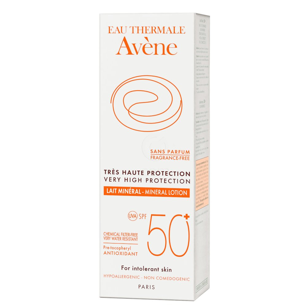 Eau Thermale Avene Sun Mineralni losjon - ZF50+ (100 ml)
