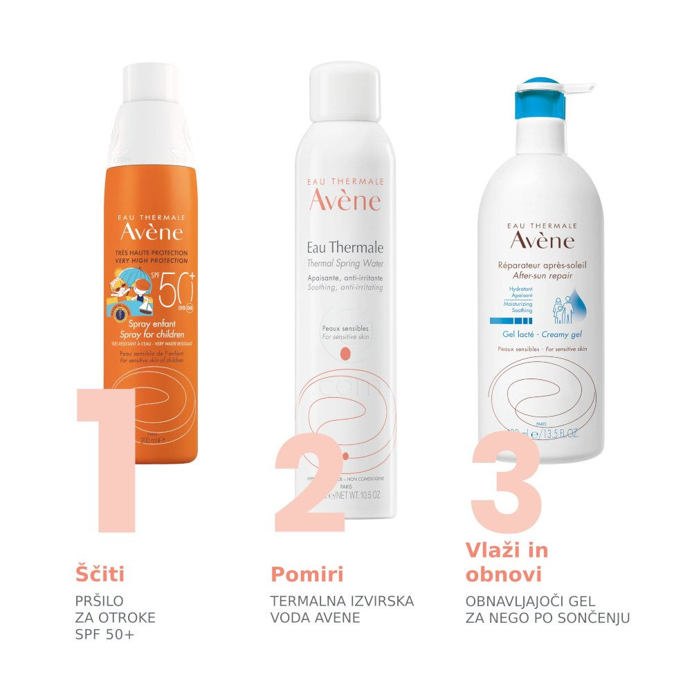 Eau Thermale Avene Sun Otroško pršilo z visoko zaščito pred soncem - ZF50+ (200 ml)