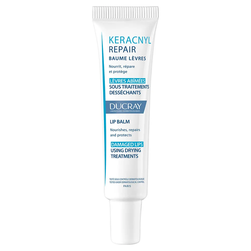 Ducray Keracnyl Repair, balzam za ustnice (15 ml)