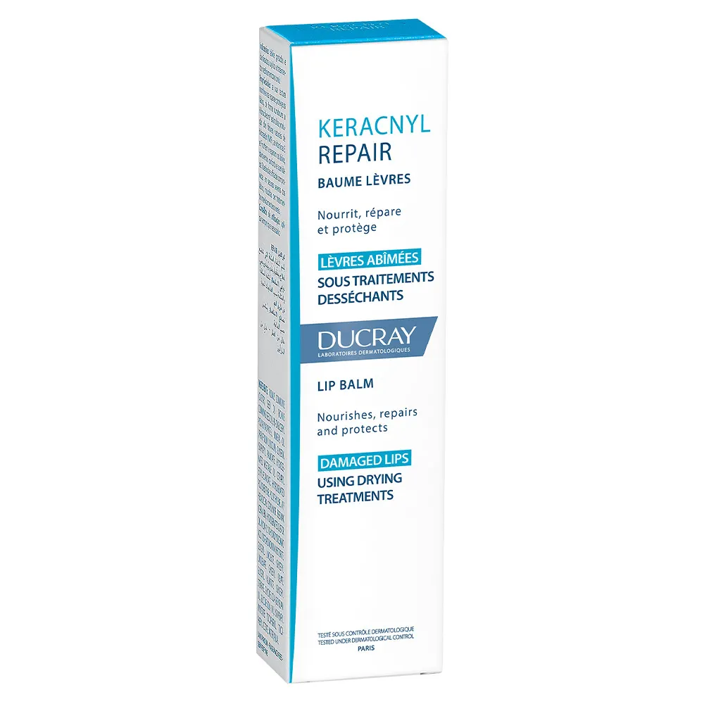 Ducray Keracnyl Repair, balzam za ustnice (15 ml)