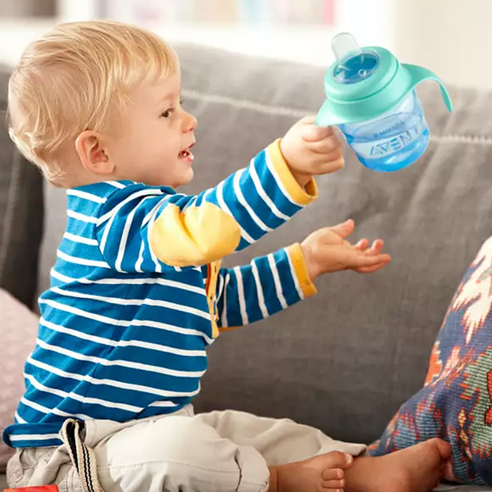 Avent, moder lonček z ročaji in ustnikom - 6 mesecev+ (200 ml)