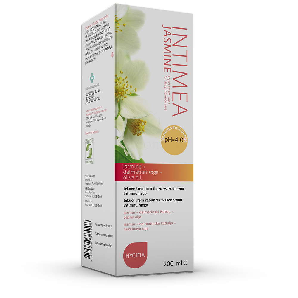 Intimea Jasmin, tekoče milo za vsakodnevno intimno nego (200 ml)
