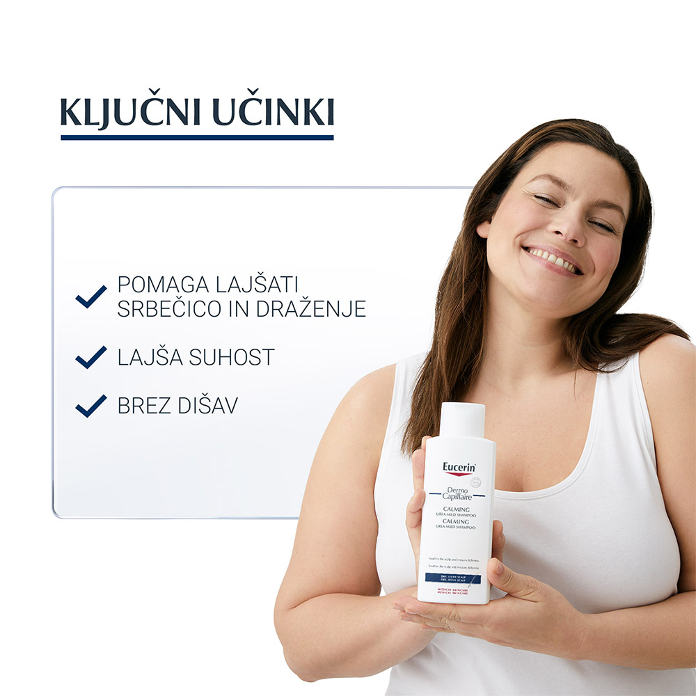 Eucerin DermoCapillaire 5% Urea, šampon (250 ml)