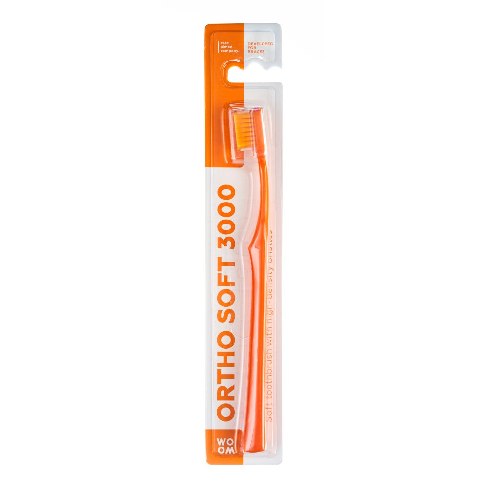 WOOM, zobna ščetka Ortho soft 3000 (1 ščetka)