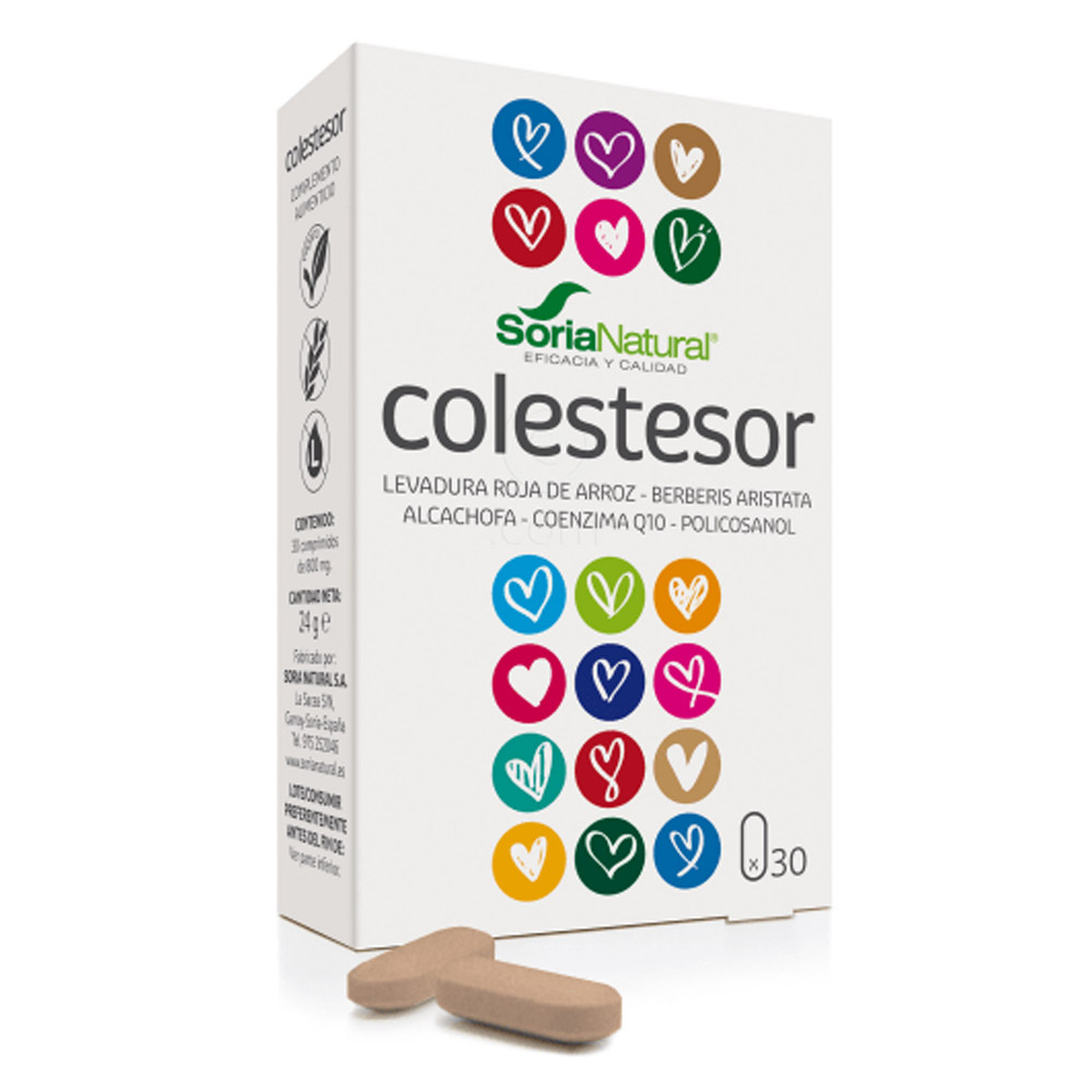 Soria Natural Colestesor, tablete (30 tablet)