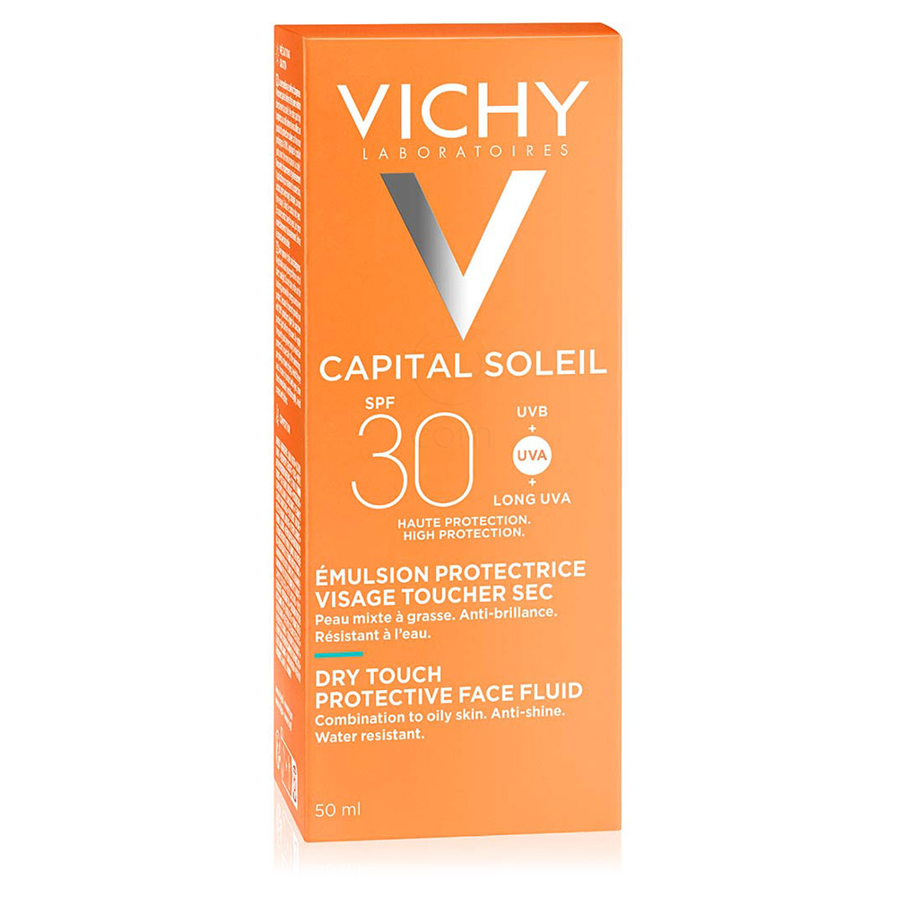 Vichy Capital Soleil, emulzija za obraz ZF30 (50 ml)
