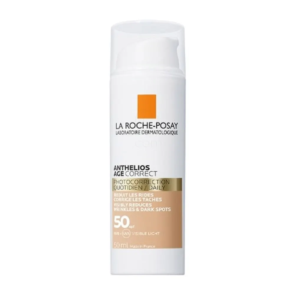 LRP Anthelios Age Correct, obarvana krema za obraz - ZF50 (50 ml)