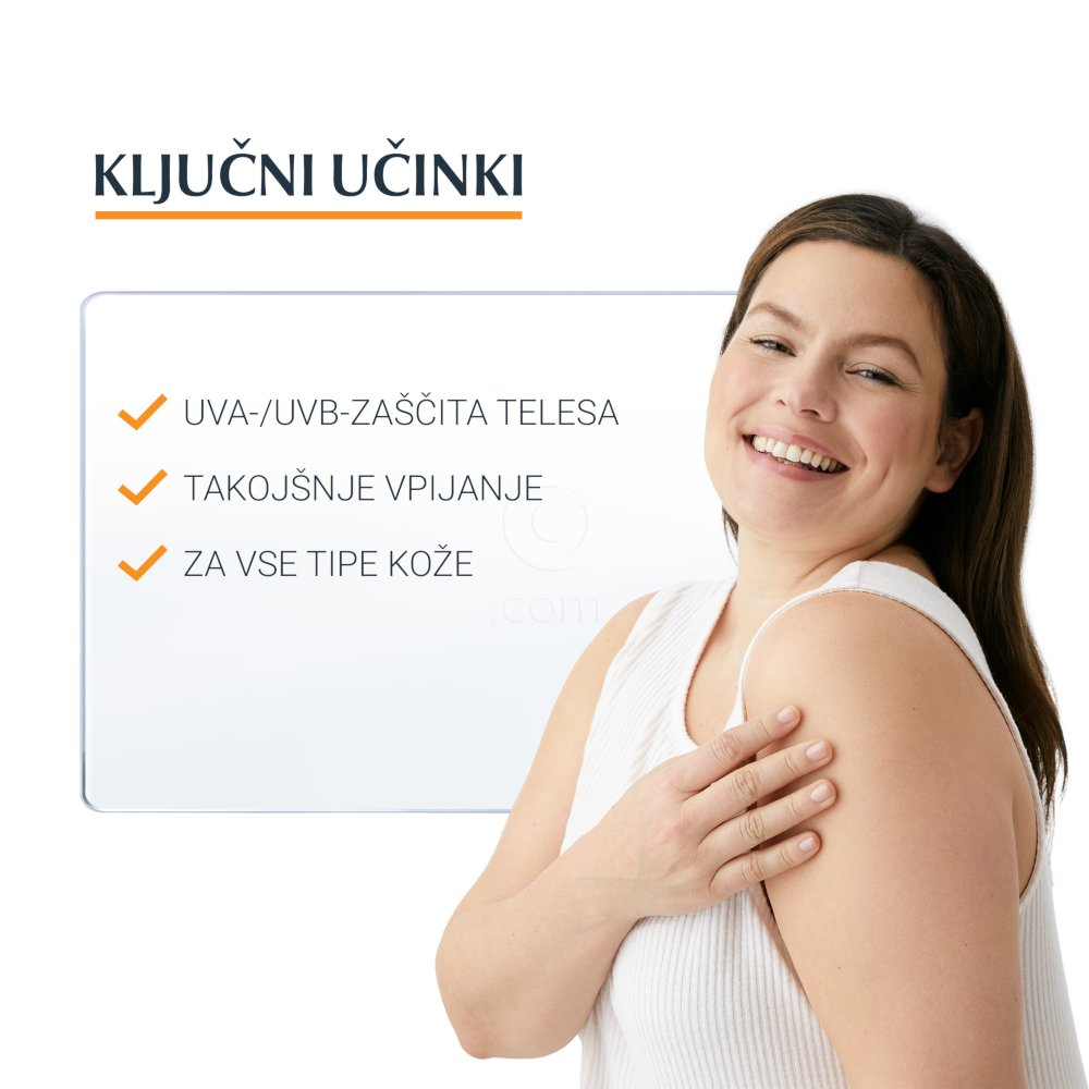 Eucerin Sun Sensitive Protect, ekstra lahek zaščitni losjon - ZF50+ (150 ml)