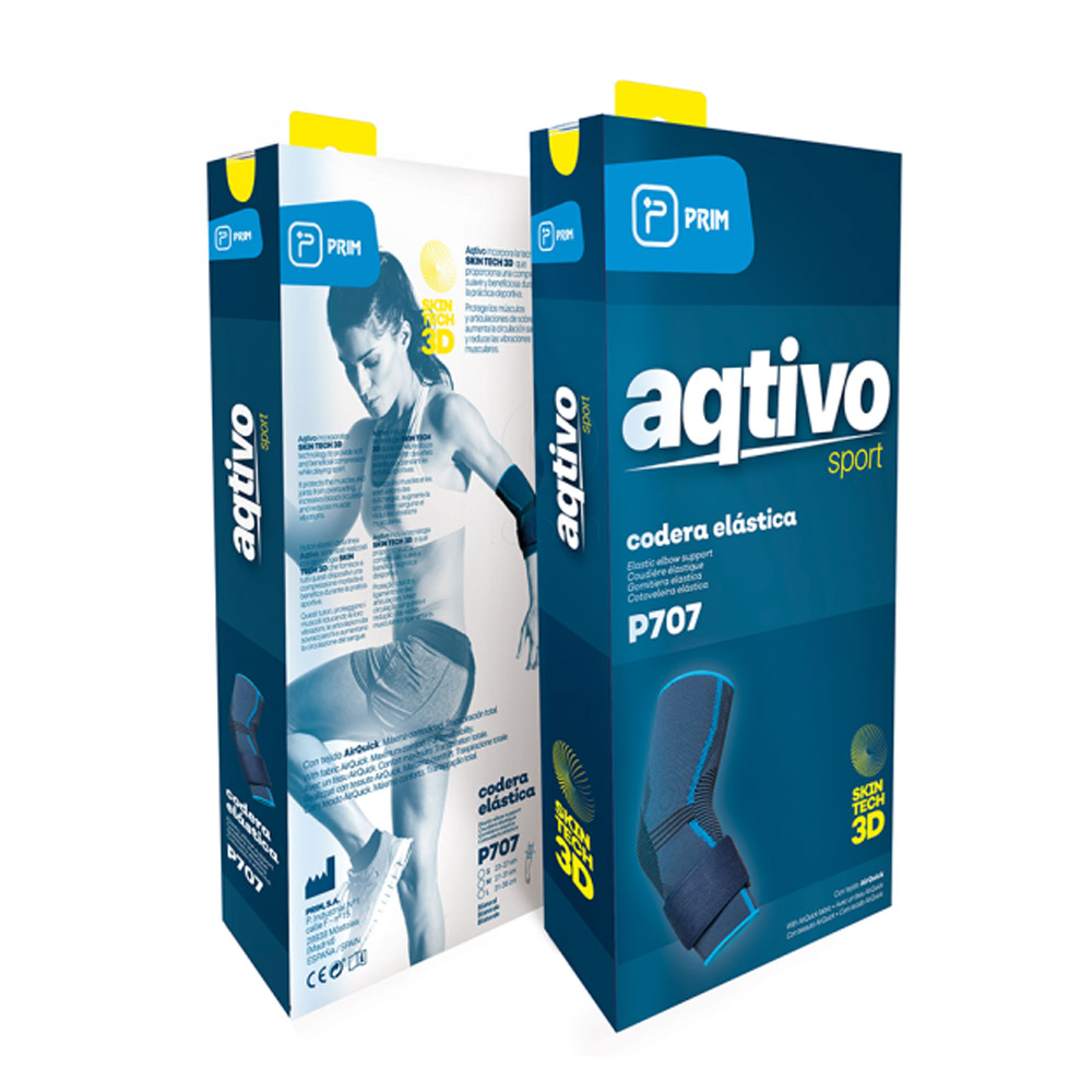 Aqtivo Sport P707 Prim, opora za komolec - velikost S (1 opora)